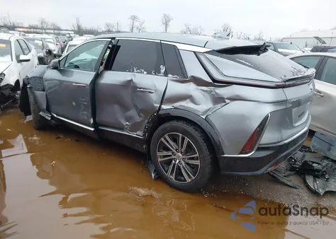 2024 Cadillac Lyriq Luxury W/1Sd from USA, damaged, VIN 1GYKPRRK2RZ127817